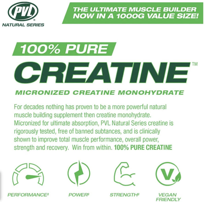 PVL Creatine Monohydrate 1200g