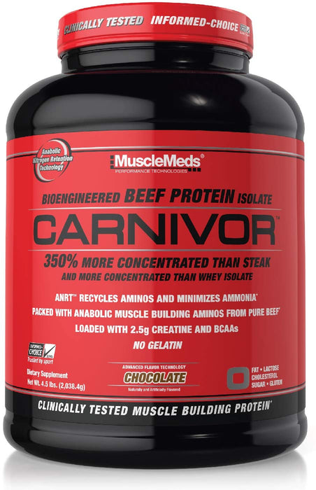 MuscleMeds Carnivor, 4lb 56 Servings