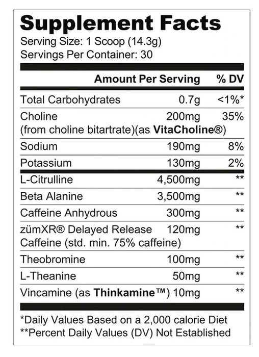Ryse Loaded Pre Workout 30 Serving