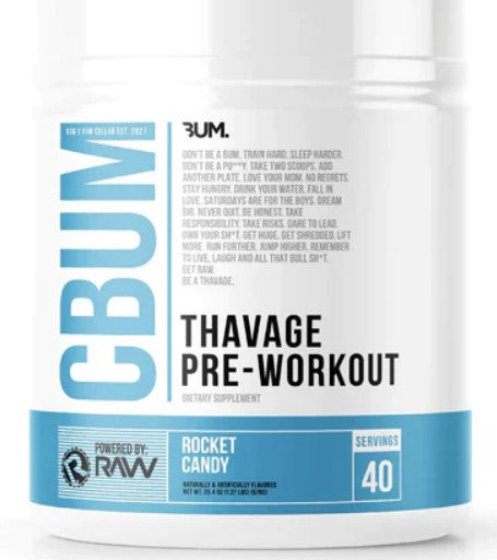 CBUM Thavage Pre-Workout 40 Serving