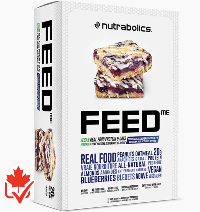 Nutrabolics Feed Bar Whey or Vegan Single