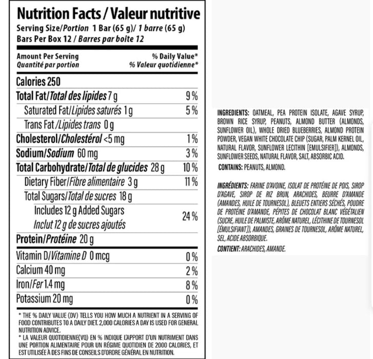 Nutrabolics Feed Bar Whey or Vegan Single