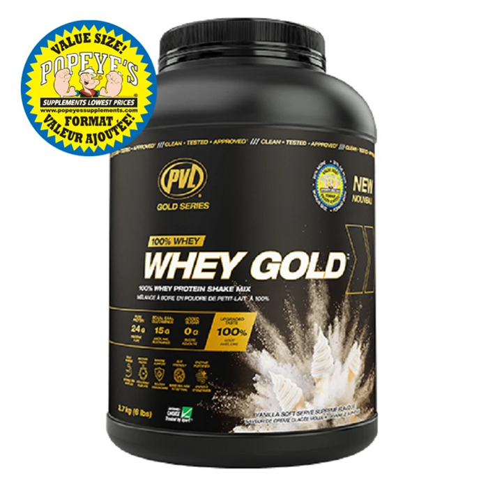 PVL WHEY GOLD 6lb Bonus
