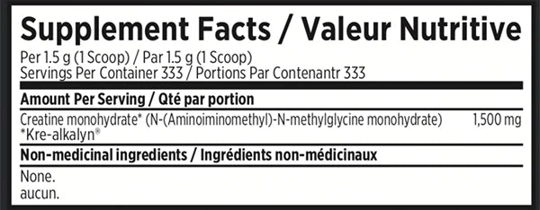 EFX Sports Kre-Alkalyn Powder - (268-333 Servings)