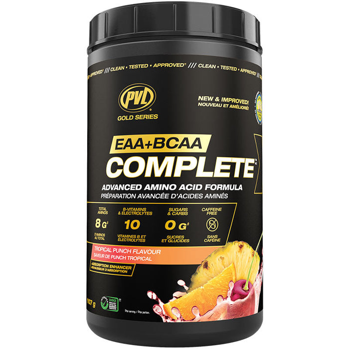 PVL EAA+BCAA Complete Bonus Size 1107g (90 Servings)