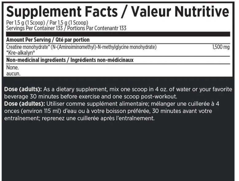 EFX Sports Kre-Alkalyn EFX Powder  133 Servings
