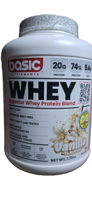 Basic  Supplements Whey 4lb Popeyes Bonus Size