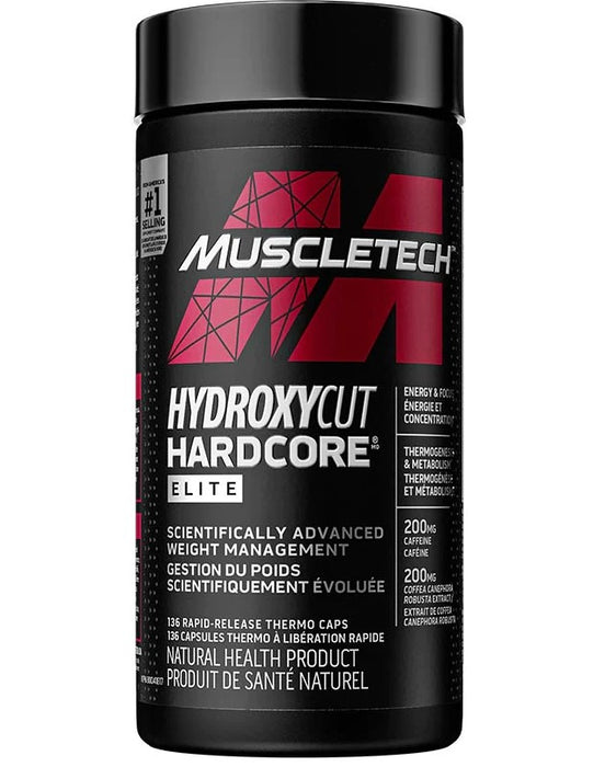 MuscleTech Hydroxycut Hardcore Elite 136 caps