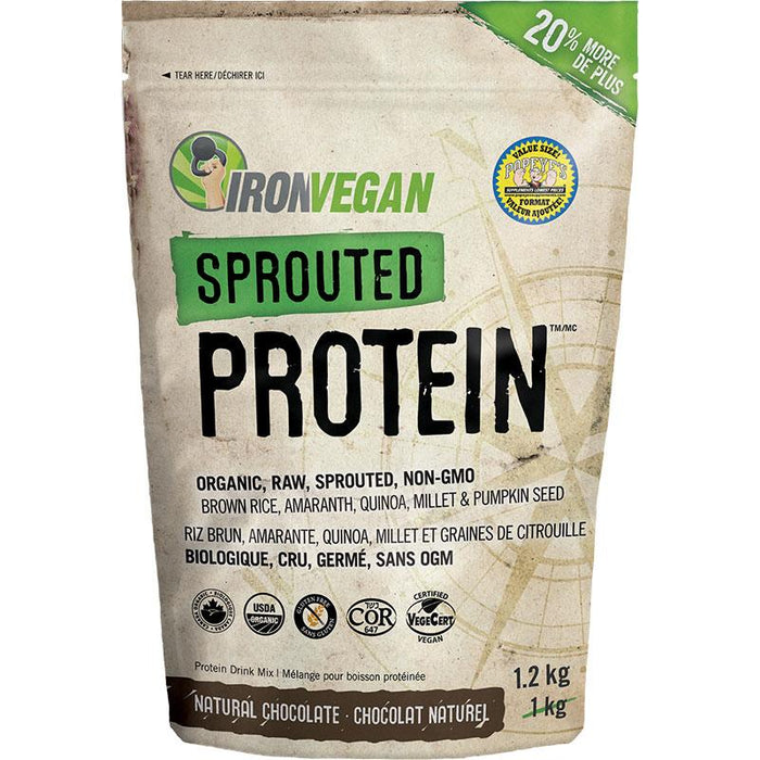 Iron Vegan Sprouted Protein 1.2kg