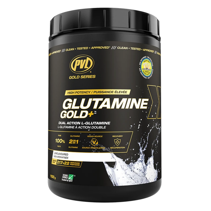 Glutamine Gold 1100g Value Size by PVL