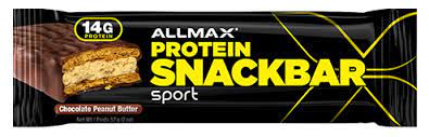 Allmax Nutrition Protein Snack Bars, 57 Grams Bars