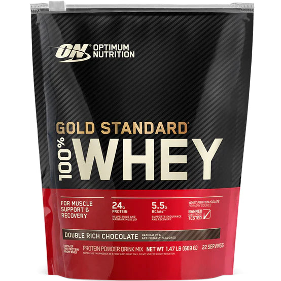 Optimum Nutrition Gold Standard 100% Whey 1.47 - 1.5lb (22 Servings)